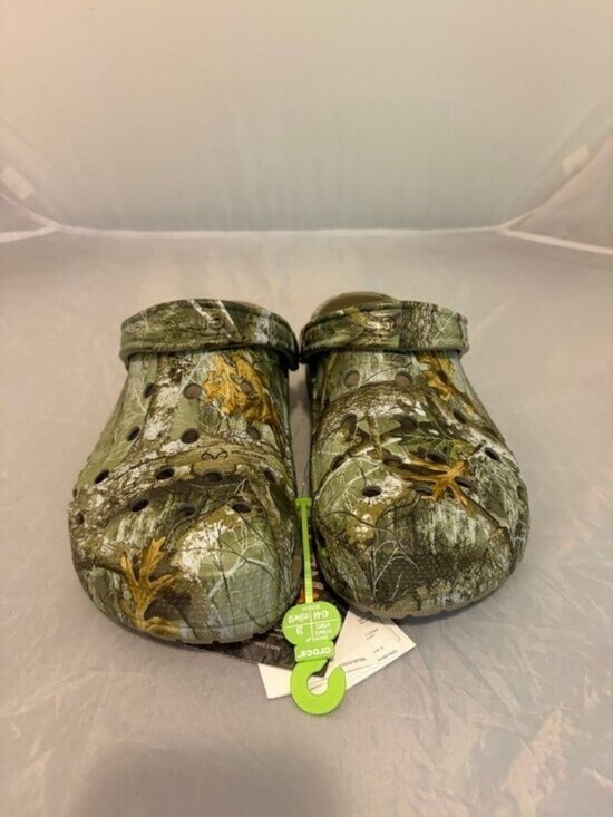 Camo Crocs Real Tree Edge Baya APX men’s shoes size 9 and 10 210511-90H slip on main image 8